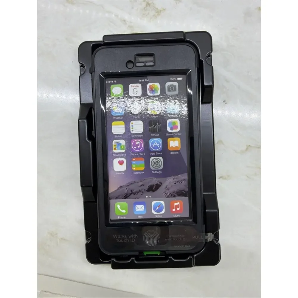 LifeProof Nuud Waterproof Dirtproof Series Case For iPhone 6- Black Open Box